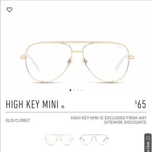 Quay Australia Blue light